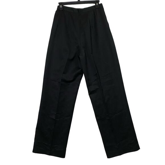 Halston Black Vintage Deadstock Pleated Dress Slacks Pants Size 12 Size Note* - Picture 5 of 6